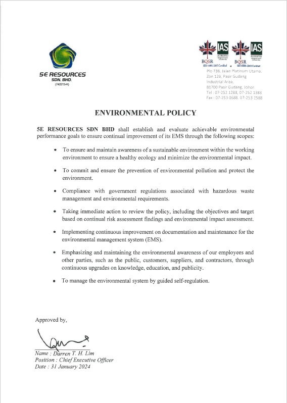 Environmental Policy